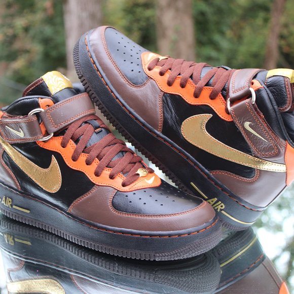 Nike Air Force 1 Mid ID 2006 Premium Leather - Picture 10 of 16